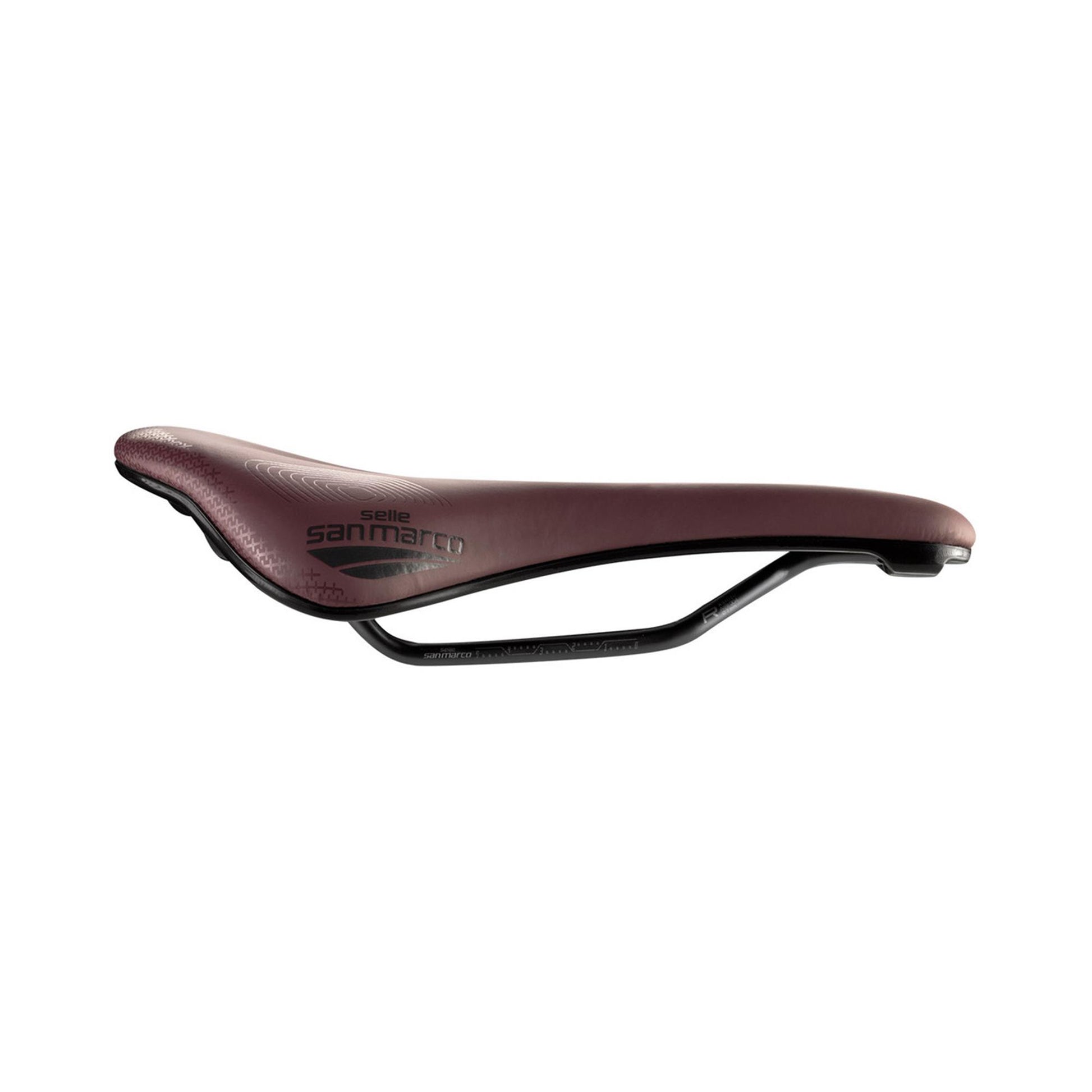 SELLE SAN MARCO SHORTFIT 2.0 SUPERCOMFORT RACING SADDLE BRICK RED