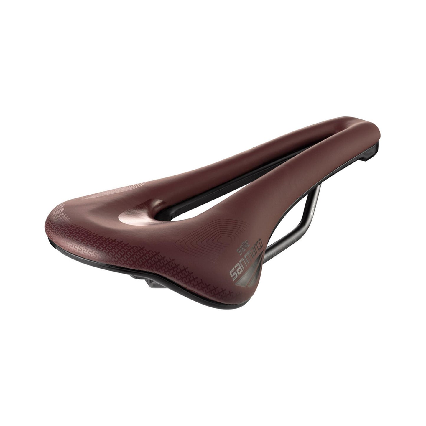 SELLE SAN MARCO SHORTFIT 2.0 SUPERCOMFORT RACING SADDLE BRICK RED