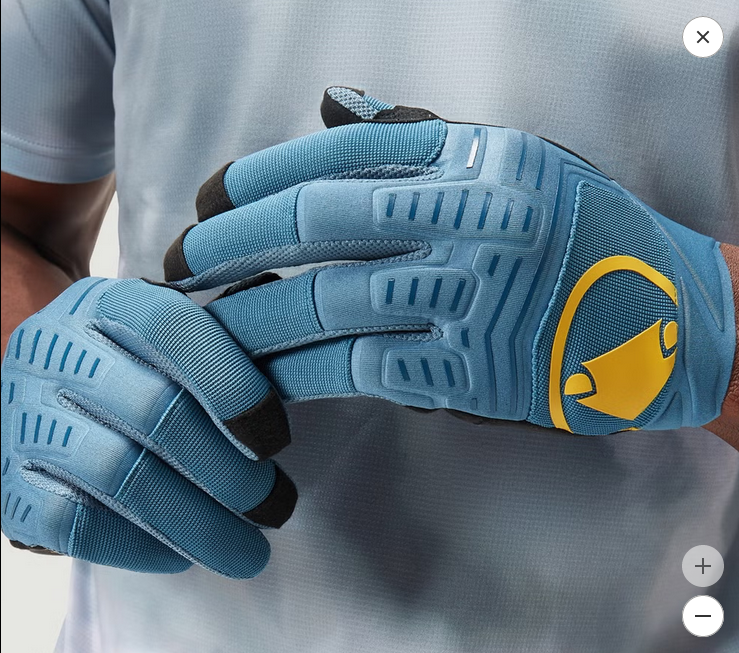 ENDURA SINGLETRACK GLOVE II BLUE STEEL