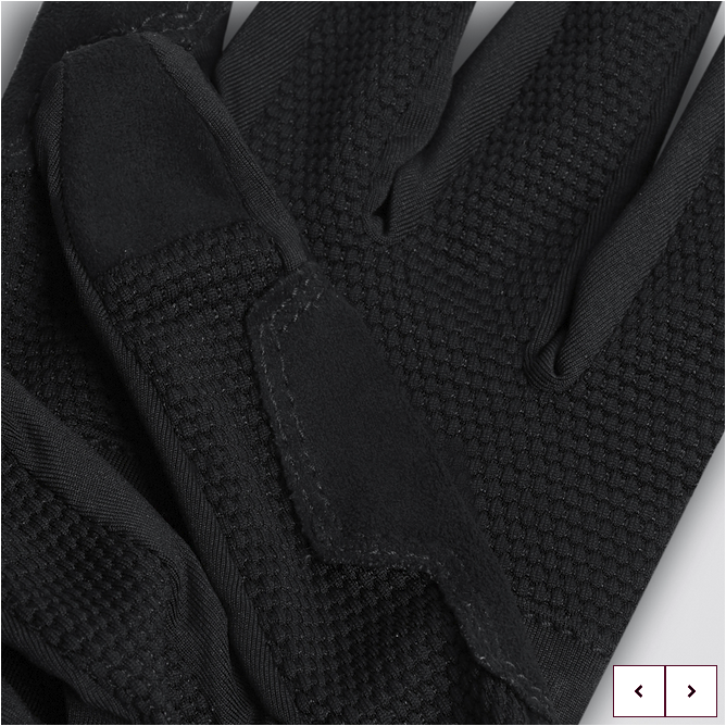 ENDURA LOOP FULL FINGER GLOVES BLACK