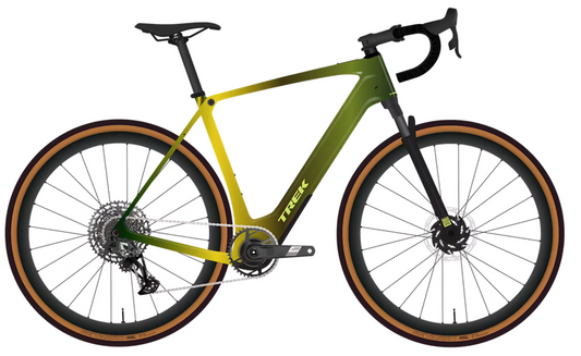 TREK CHECKPOINT + SL 7 AXS GRAVEL eBIKE 2026 CHAMELEON GREEN