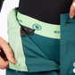 ENDURA WOMEN'S HUMMVEE ¾ SHORT WITH LINER DEEP TEAL