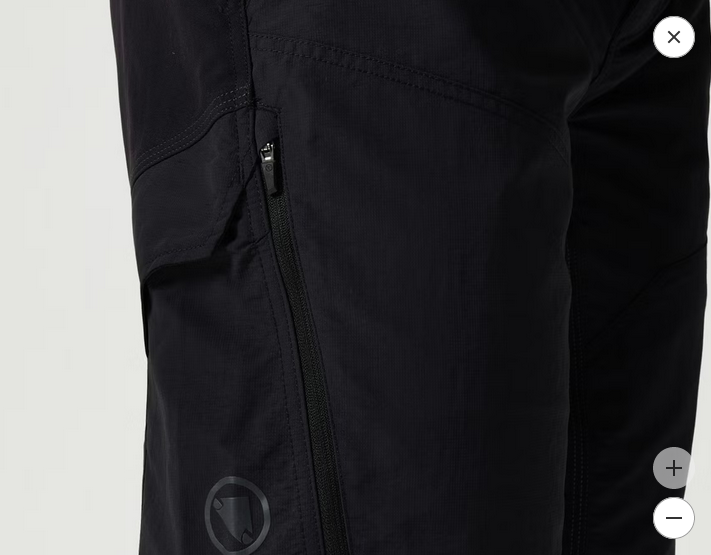 ENDURA HUMMVEE SHORT WITH LINER BLACK