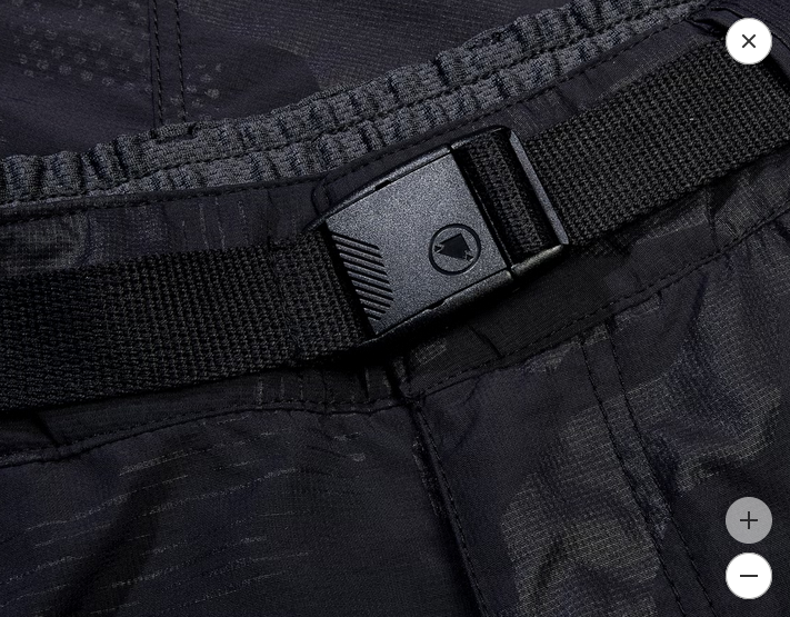ENDURA HUMMVEE SHORT WITH LINER BLACK CAMO