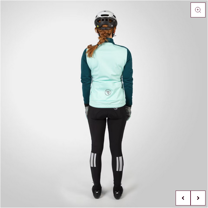 ENDURA WOMEN'S WINDCHILL JACKET II DEEP TEAL