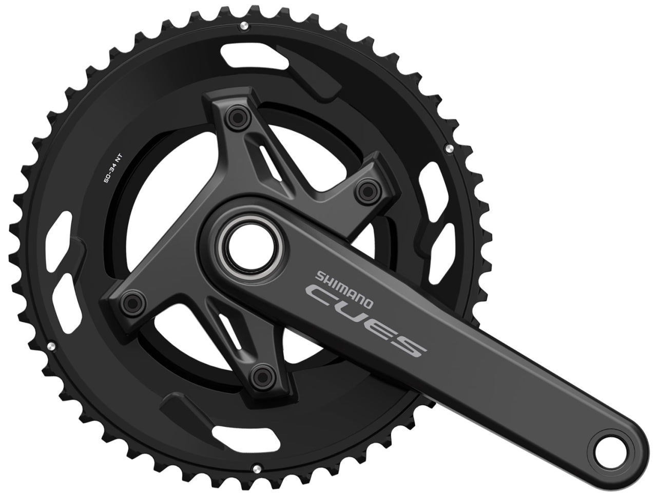 SHIMANO CUES FC-U6030 9/10-SPEED CRANKSET 50/34T