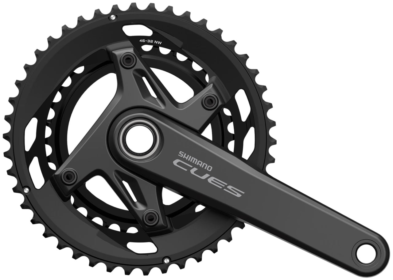 SHIMANO CUES FC-U6040 9/10-SPEED CRANKSET 46/32T