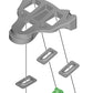 SHIMANO CLEAT FIXING BOLTS M5 x 8mm FOR SM-SH10/11/12