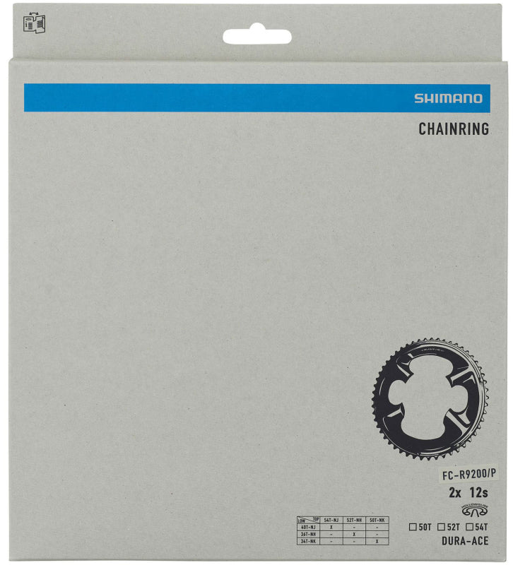 SHIMANO DURA ACE 12-SPEED CHAINRING FOR FC-R9200 52/36T