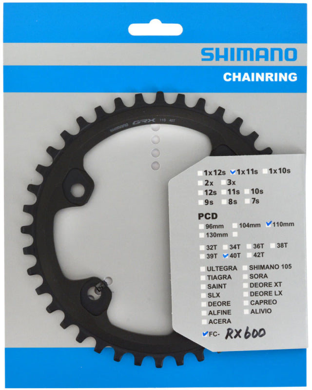 SHIMANO GRX FC-RX600 1x11-SPEED CHAINRING