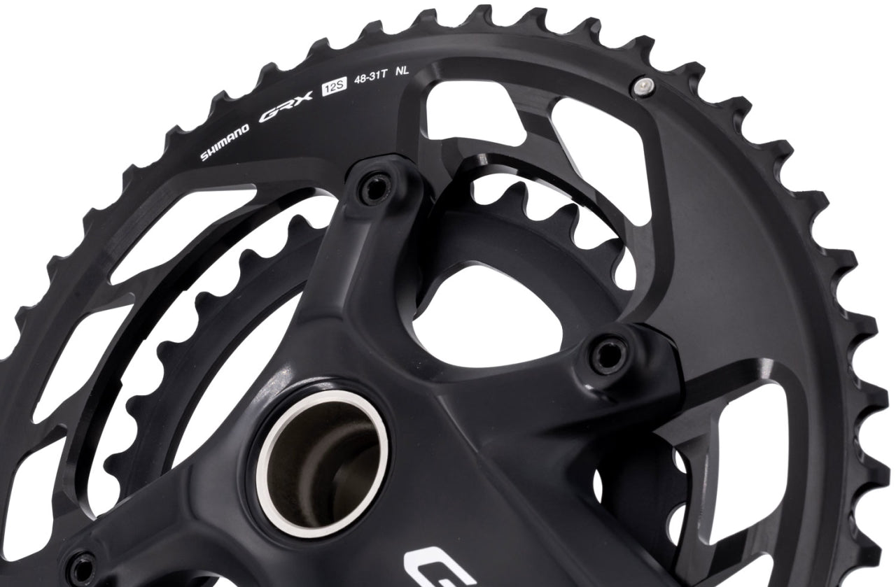 SHIMANO GRX FC-RX820 2x12-SPEED CRANKSET 48/31T