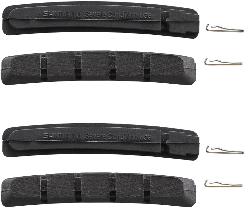 SHIMANO M70R2 BRAKE PADS FOR CARTRIDGE BRAKE SHOES (2 PAIRS)