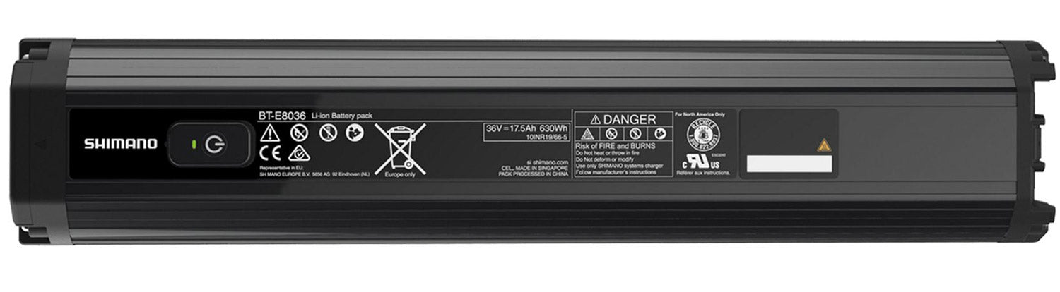 SHIMANO STEPS BT-E8036 630Wh BATTERY INTEGRATED