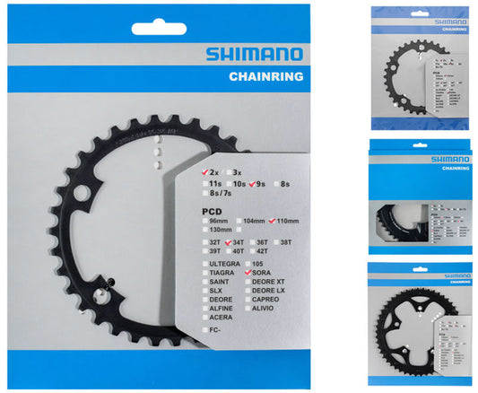 SHIMANO SORA FC-R3000/FC-3550 9-SPEED CHAINRING
