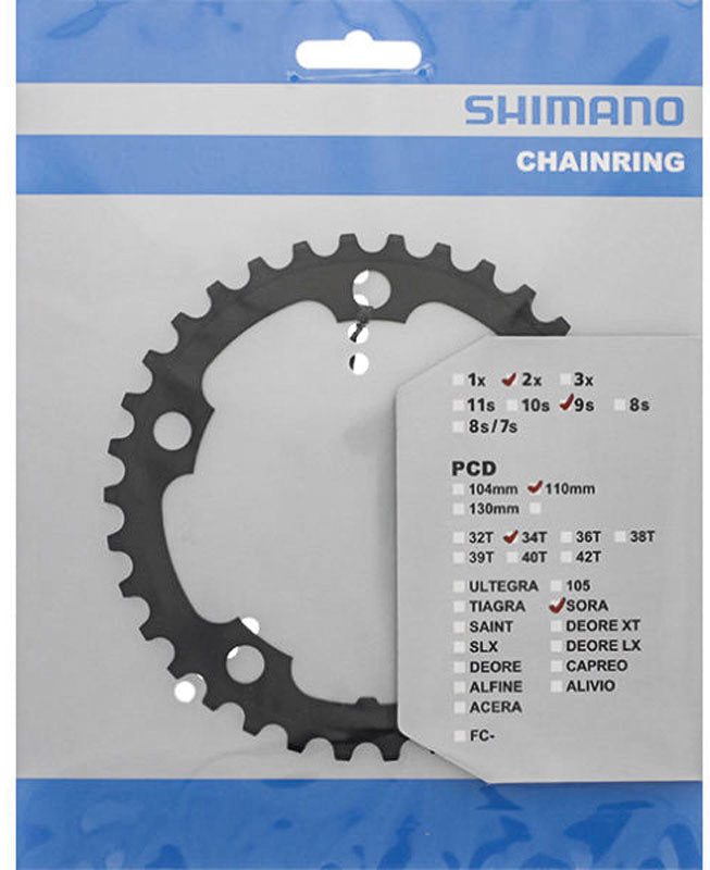 SHIMANO SORA FC-R3000/FC-3550 9-SPEED CHAINRING