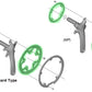 SHIMANO SORA FC-R3000/FC-3550 9-SPEED CHAINRING