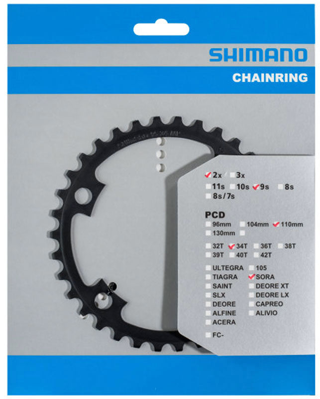 SHIMANO SORA FC-R3000/FC-3550 9-SPEED CHAINRING