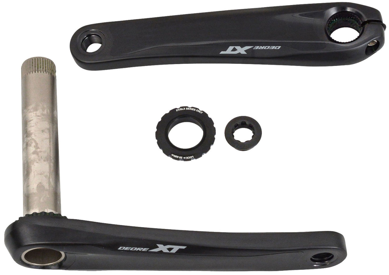 SHIMANO XT FC-M8100-1 12-SPEED CRANK WITHOUT CHAINRING