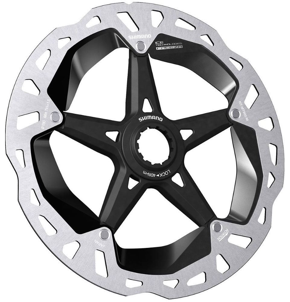 SHIMANO XTR RT-MT900 CENTRE-LOCK DISC ROTOR WITH EXTERNAL LOCKRING 180mm