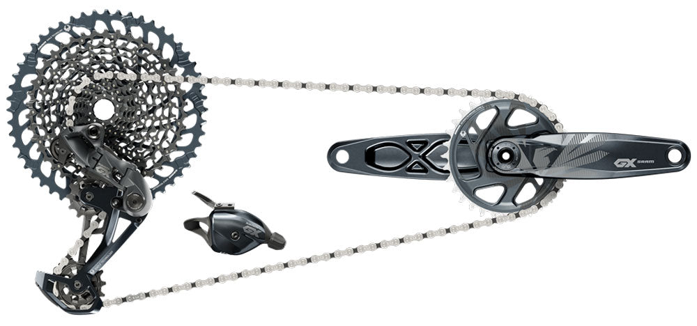 SRAM GX EAGLE DUB 1 x 12 SPEED GROUPSET BOOST 10-52T