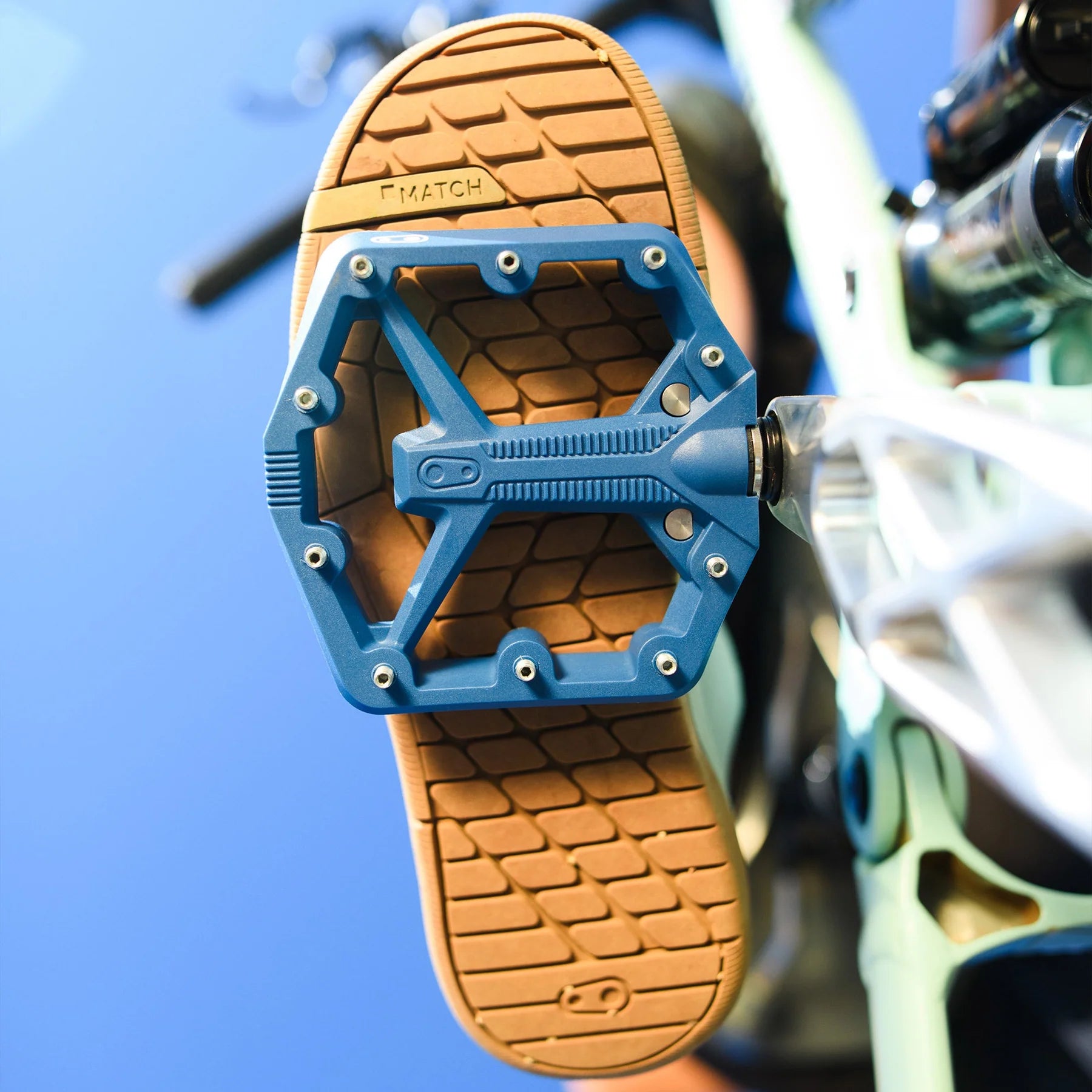 CRANKBROTHERS STAMP 1 GEN 2 FLAT PEDALS NAVY