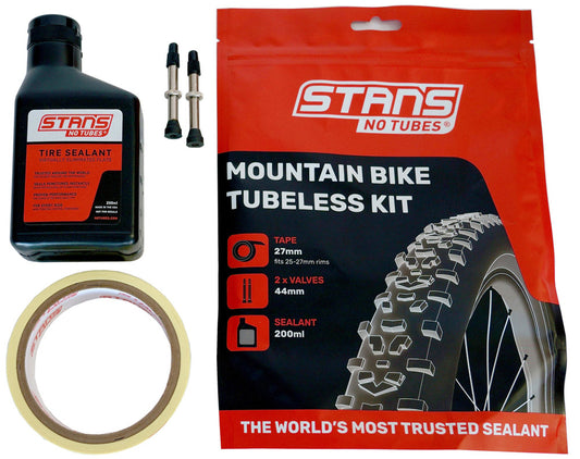 STAN'S NO TUBES TUBELESS KIT FOR MTB