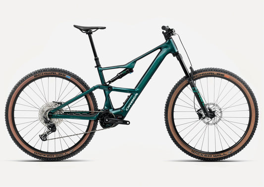 ORBEA RISE SL H30 FULL SUSPENSION eMTB BIKE 2026 ESCAPE GREEN-SPLASH ICE GREEN