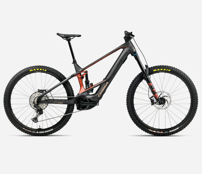 ORBEA WILD M10 FULL SUSPENSION eMTB BIKE 2026 DIAMOND CARBON VIEW (MATT) MARS RED (GLOSS)