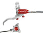 HOPE TECH 4 EVO X2 FLAT MOUNT BRAKES BRAIDERD HOSE