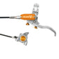 HOPE TECH 4 EVO X2 FLAT MOUNT BRAKES BRAIDERD HOSE