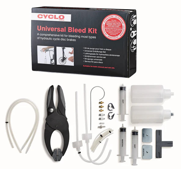 CYCLO UNIVERSAL BRAKE BLEED KIT