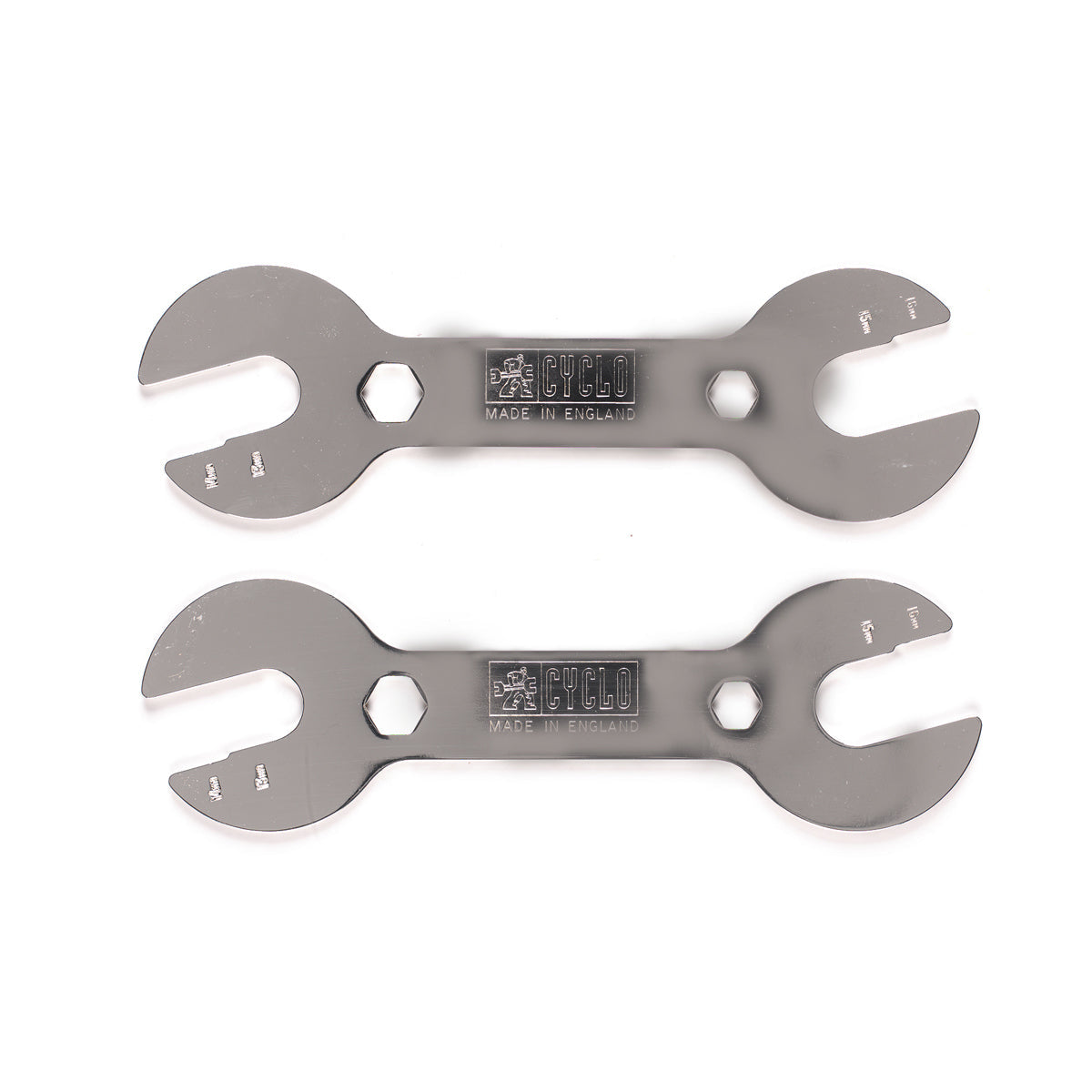 CYCLO DUAL SIZED CONE SPANNER SET