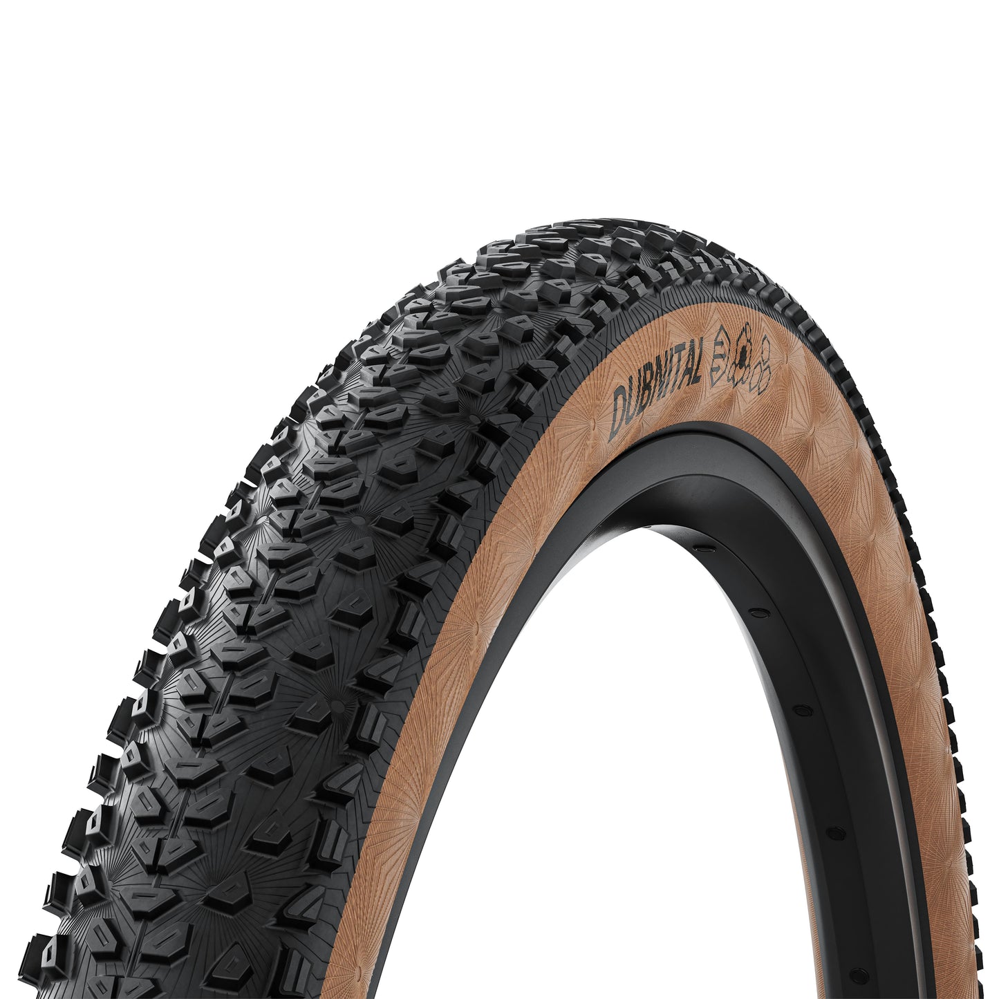 CONTINENTAL DUBNITAL RACE RAPID 29x2.40" TR E-25 TRANSPARENT FOLDING TYRE