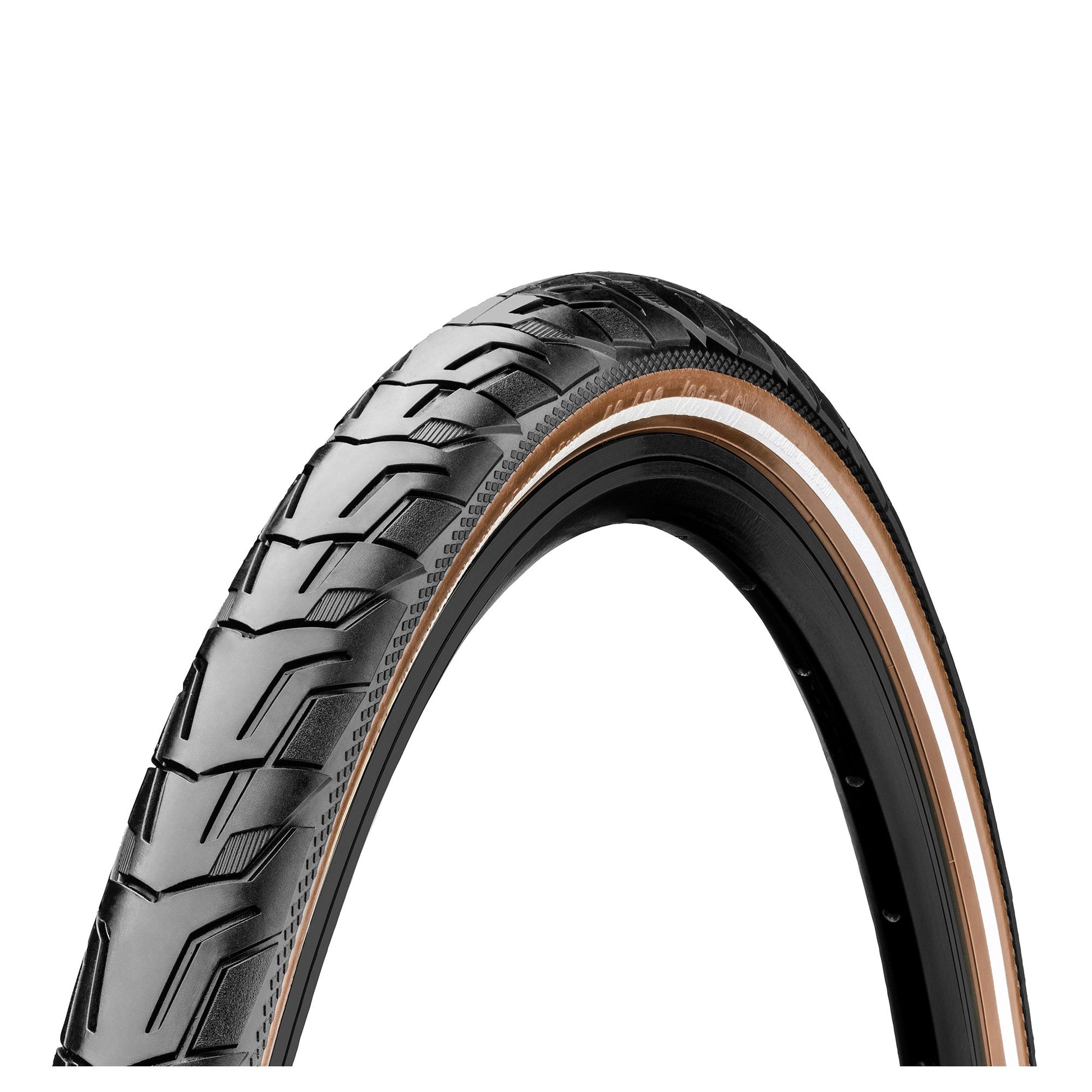 CONTINENTAL RIDE CITY 700x42c BROWN REFLEX WIRED TYRE