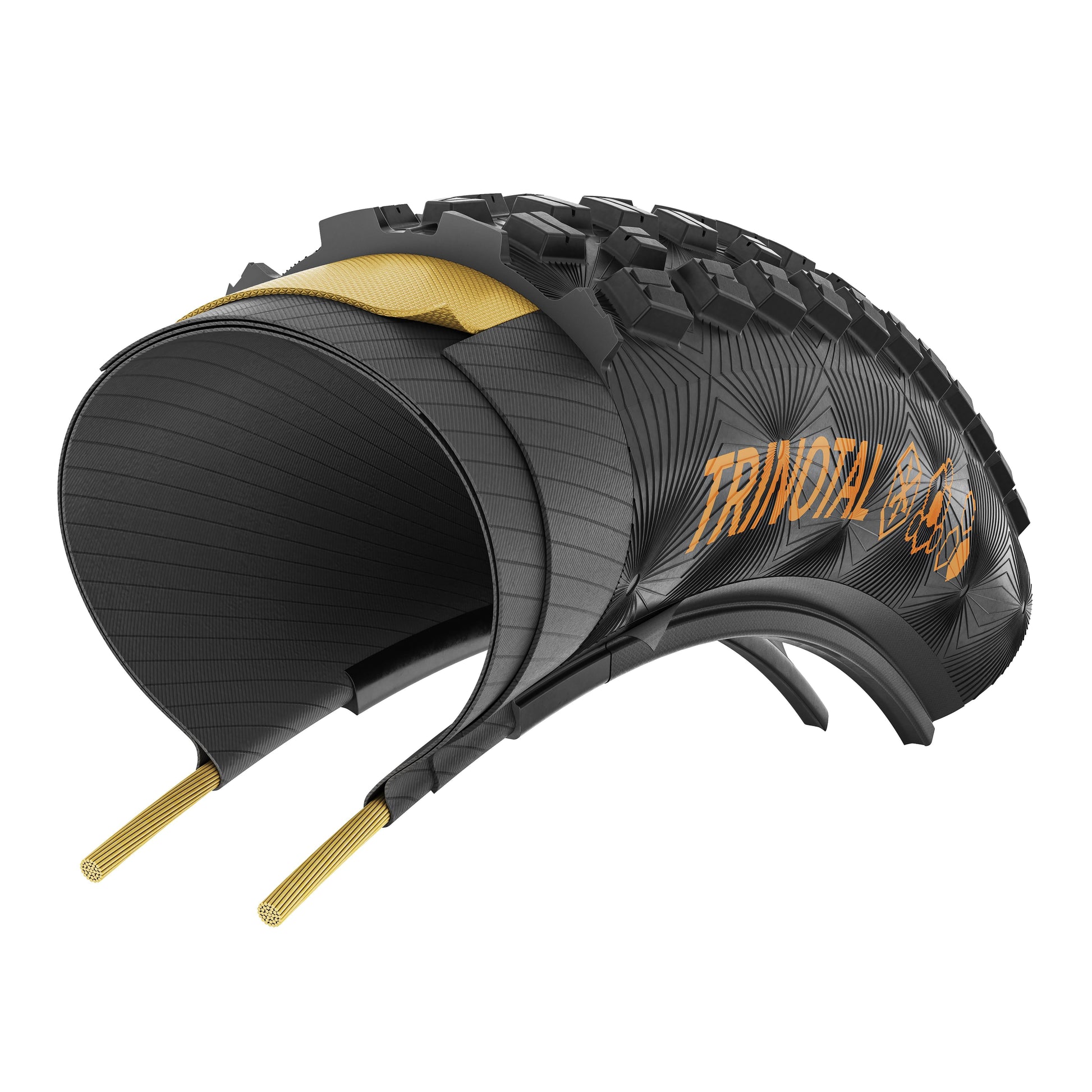 CONTINENTAL TRINOTAL RACE RAPID 29x2.40" TR E-25 FOLDING TYRE