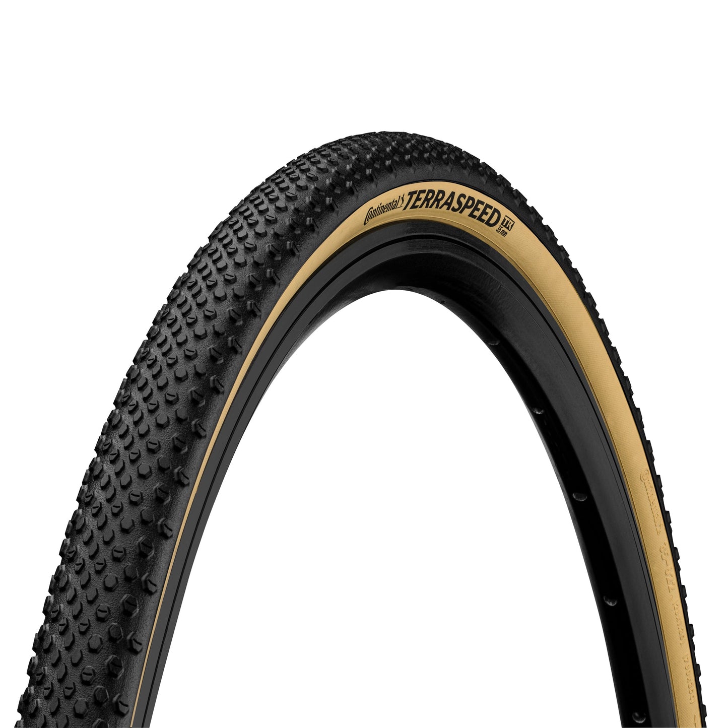 CONTINENTAL TERRA SPEED PROTECTION TLR CREAM EDITION FOLDING TYRE