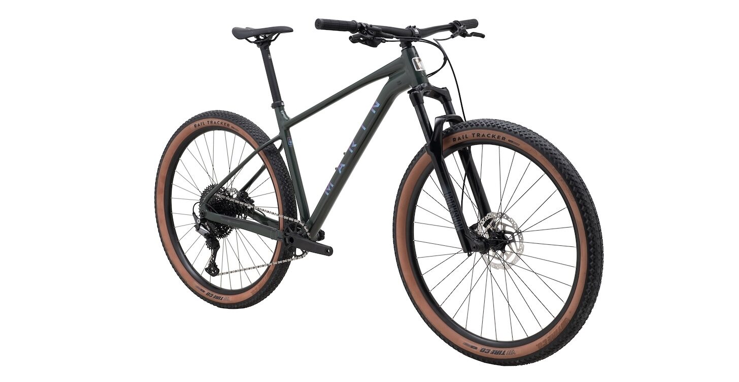 MARIN TEAM MARIN 1 HARDTAIL MTB BIKE 2025 SOLID GREEN