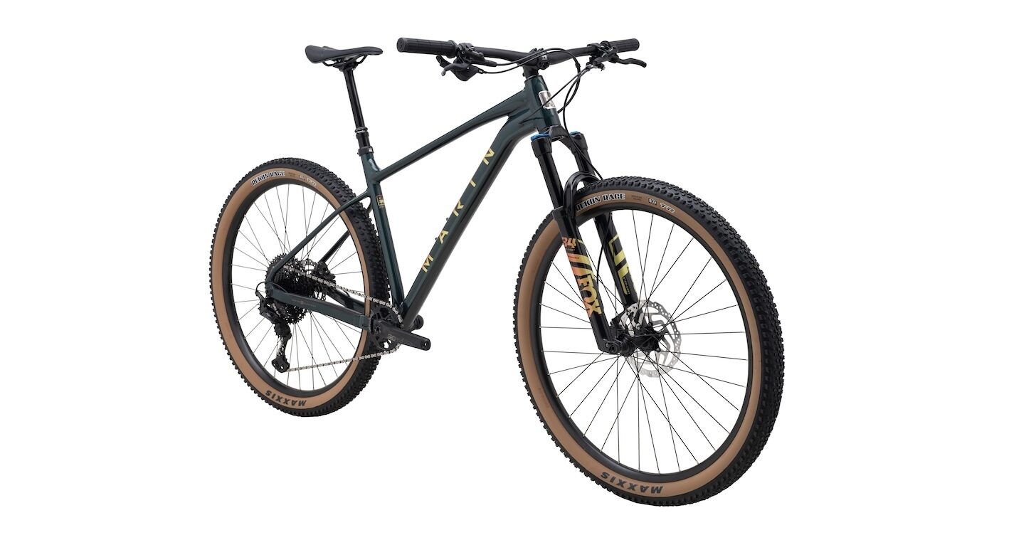 MARIN TEAM MARIN 2 HARDTAIL MTB BIKE 2025 METALLIC GREEN