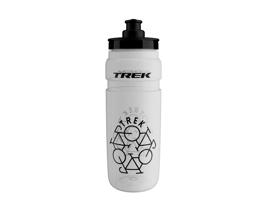 TREK FLY 750ML WATER BOTTLE - CLEAR/BLACK