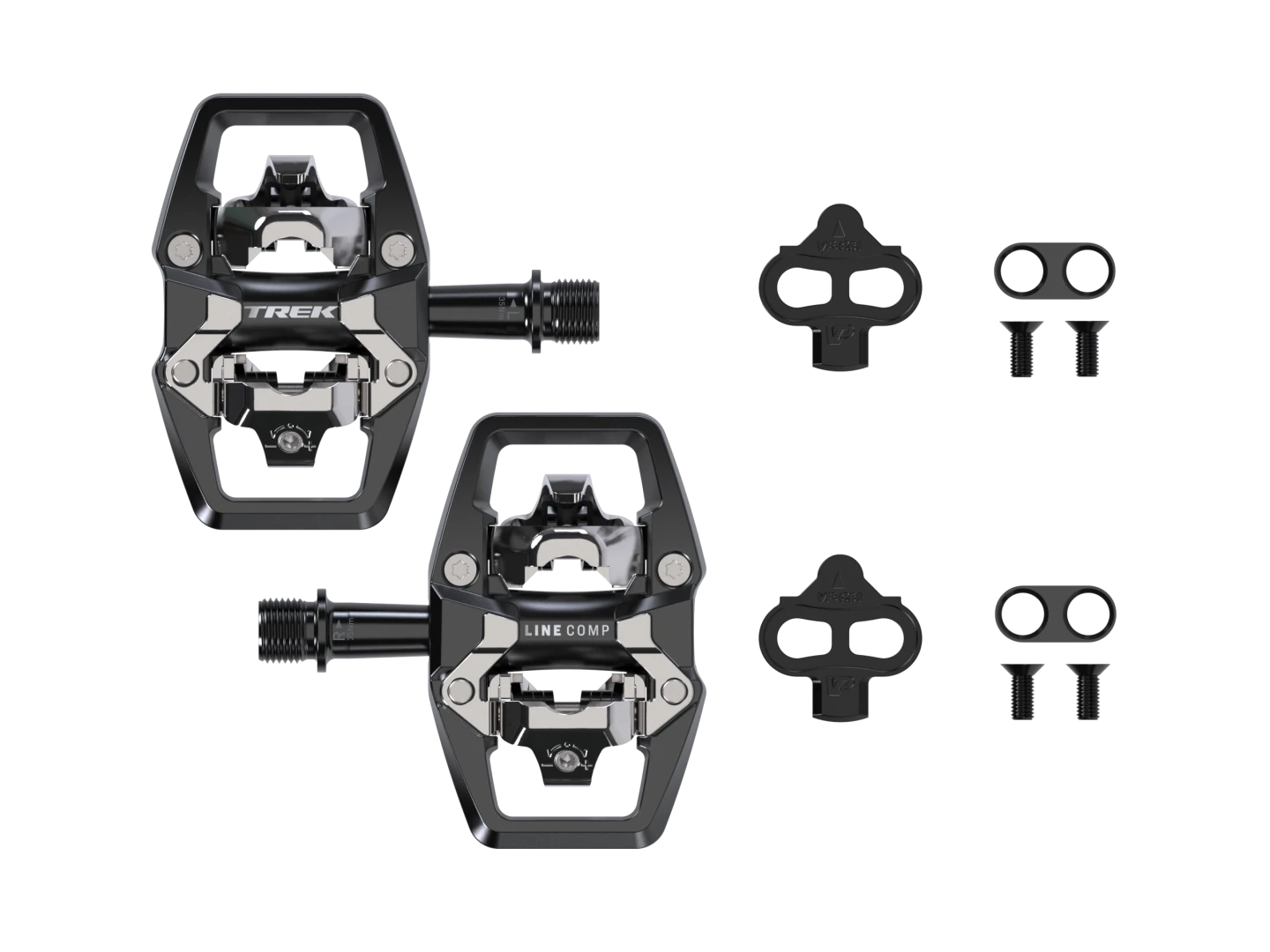 TREK LINE COMP CLIPLESS PEDAL SET