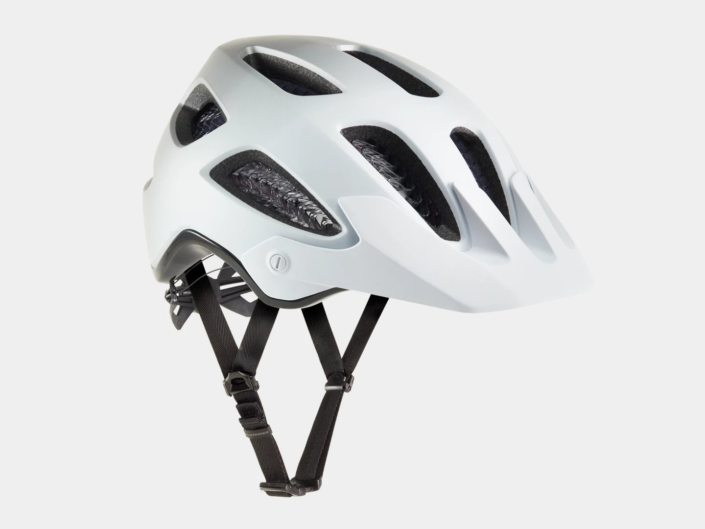 BONTRAGER RALLY WAVECEL MOUNTAIN BIKE HELMET - WHITE/QUICKSILVER