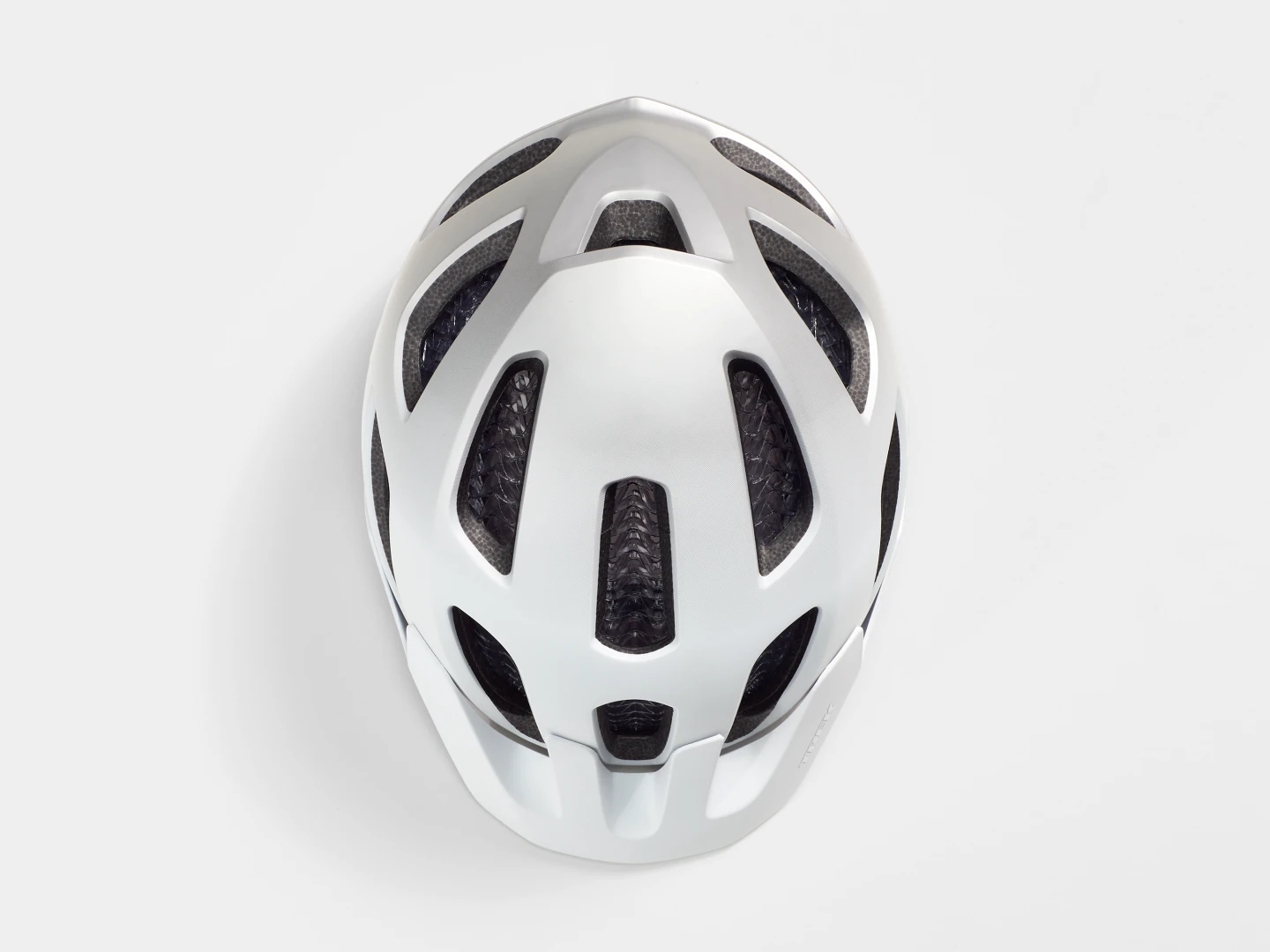 BONTRAGER RALLY WAVECEL MOUNTAIN BIKE HELMET - WHITE/QUICKSILVER