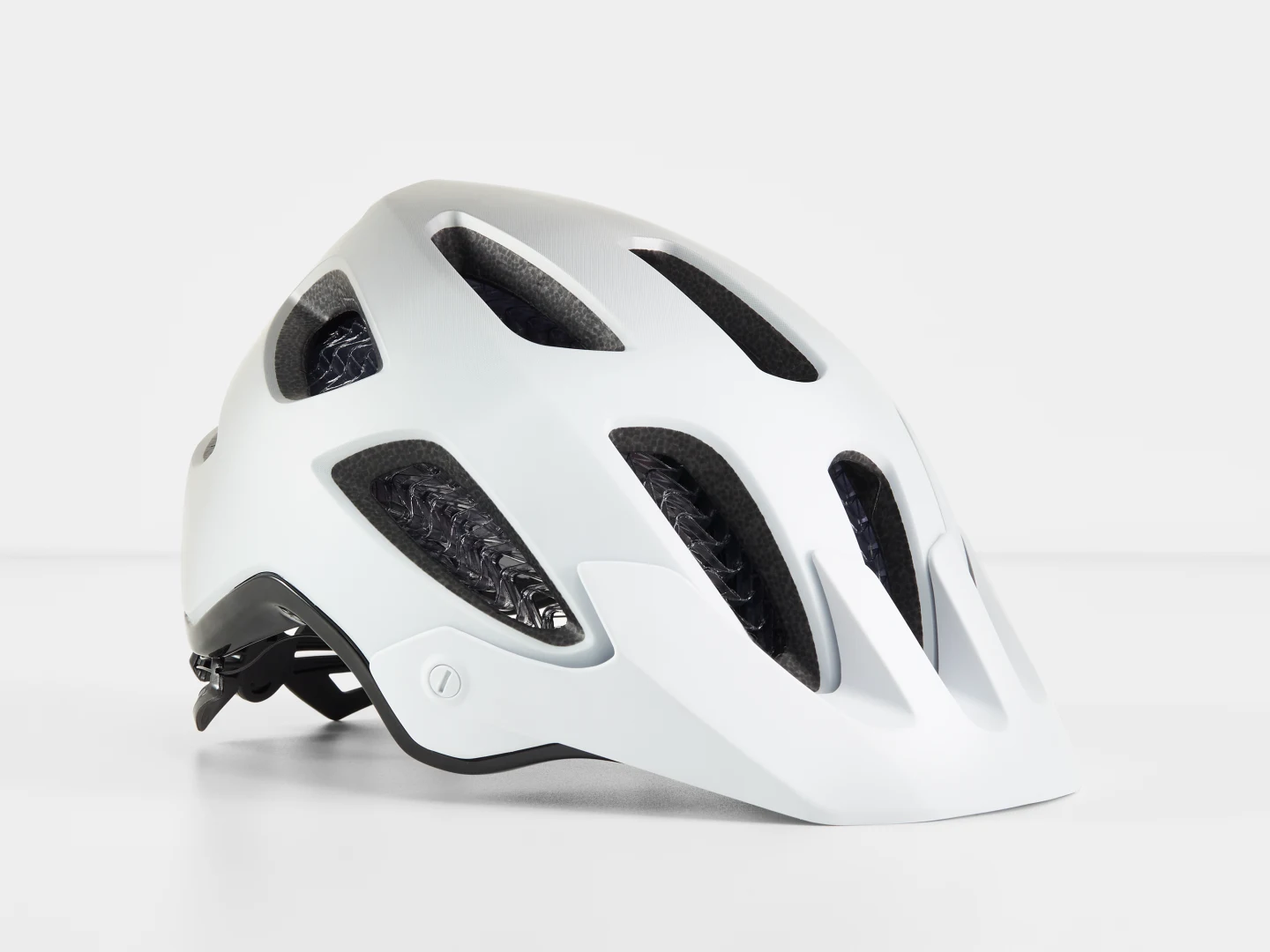 BONTRAGER RALLY WAVECEL MOUNTAIN BIKE HELMET - WHITE/QUICKSILVER