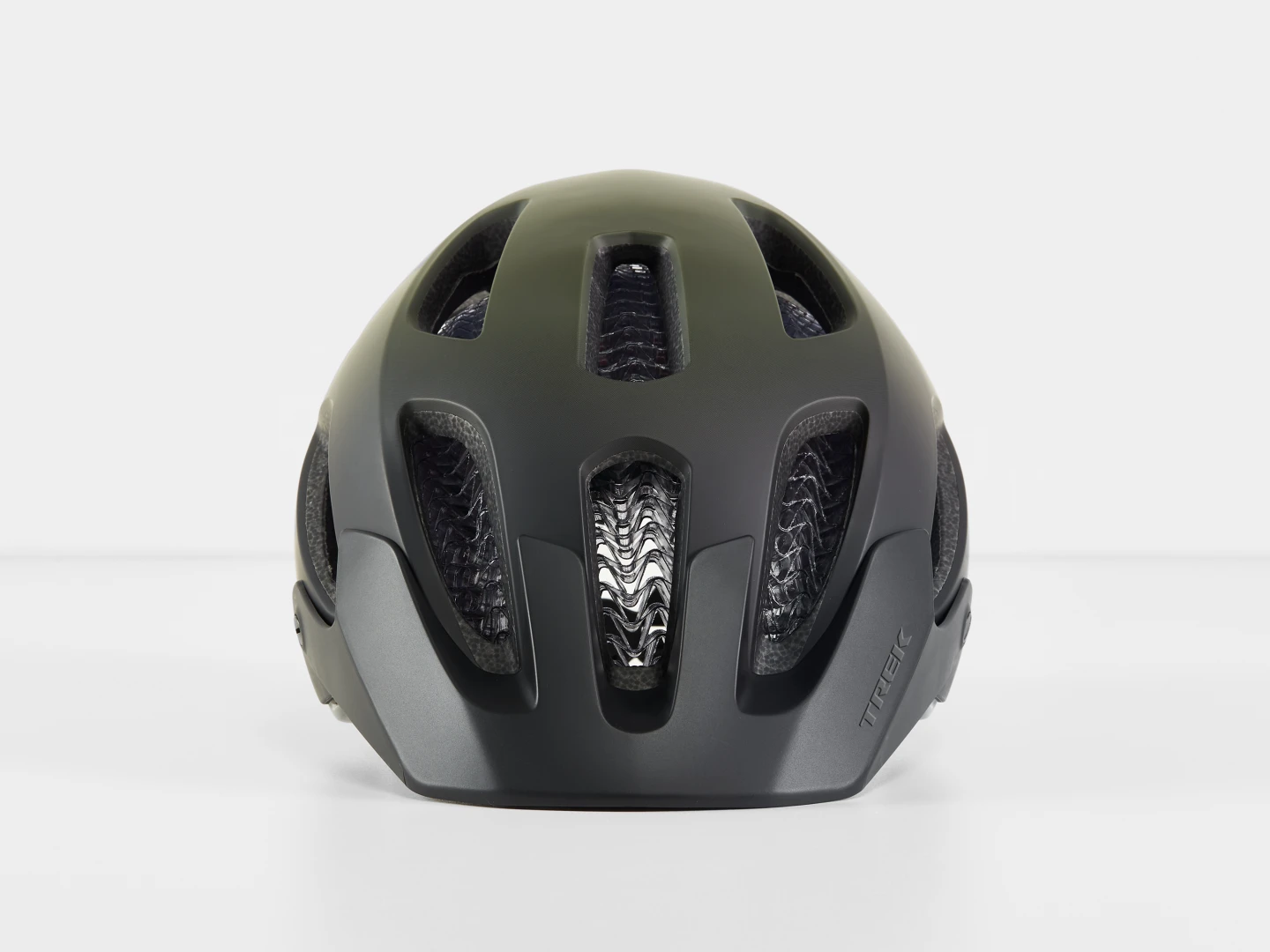 BONTRAGER RALLY WAVECEL MOUNTAIN BIKE HELMET - BLACK/OLIVE GREY