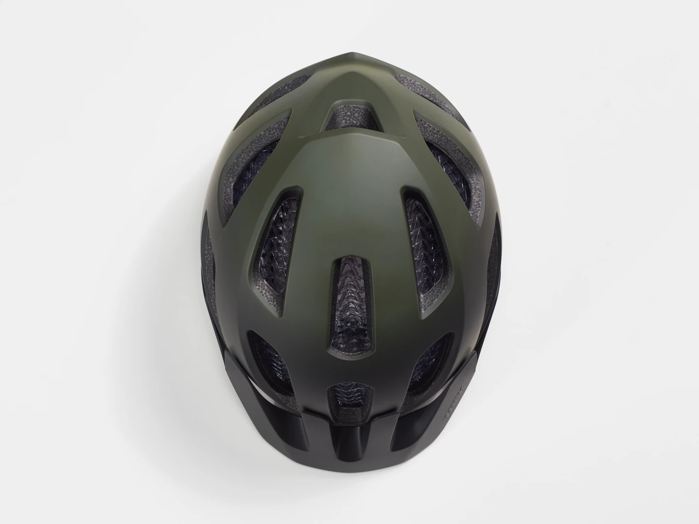 BONTRAGER RALLY WAVECEL MOUNTAIN BIKE HELMET - BLACK/OLIVE GREY