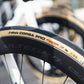 VITTORIA CORSA PRO 28" TUBULAR ROAD BIKE TYRE BLACK/TAN