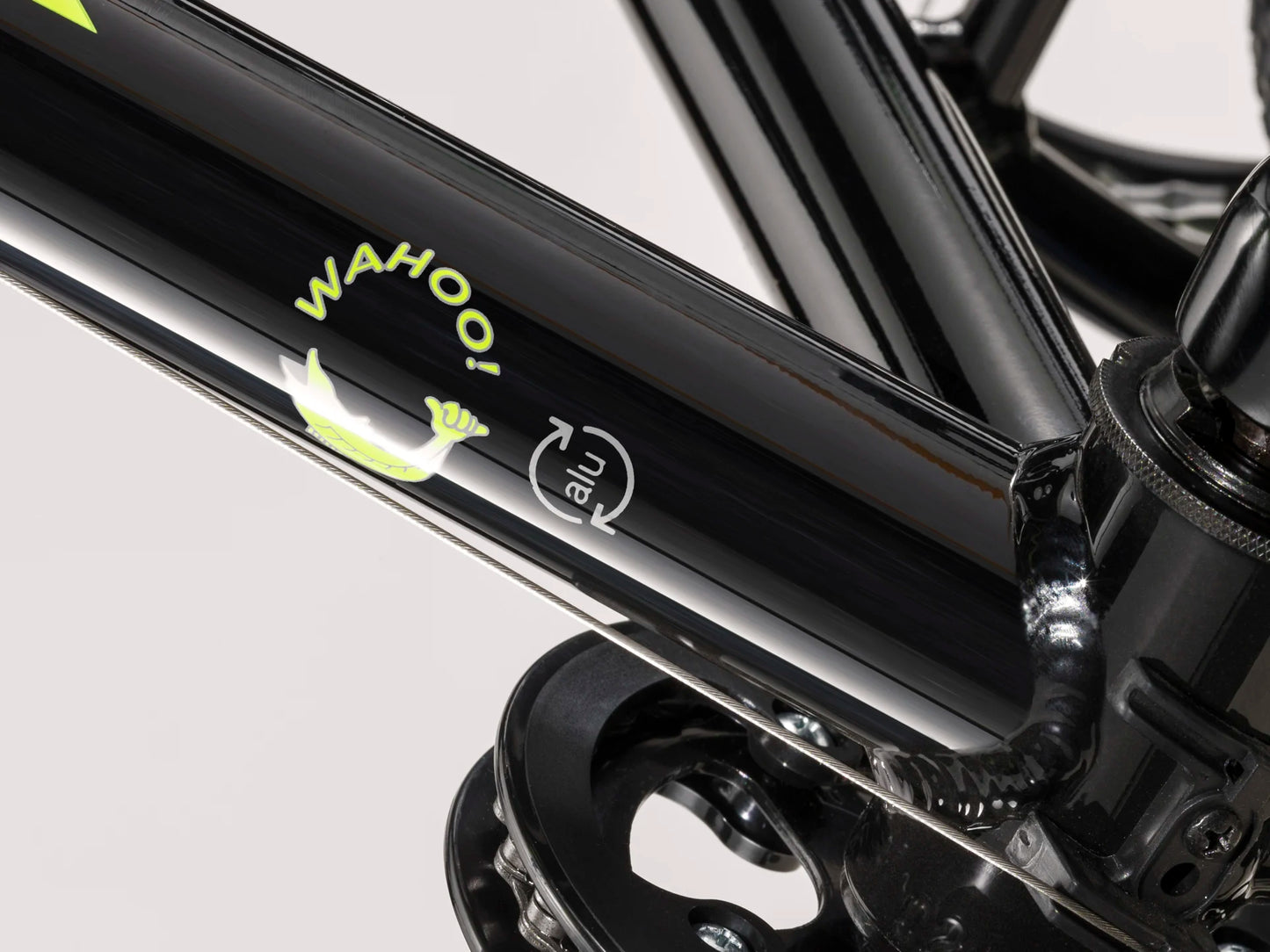 TREK WAHOO 20 KIDS BIKE 2022 - TREK BLACK/VOLT