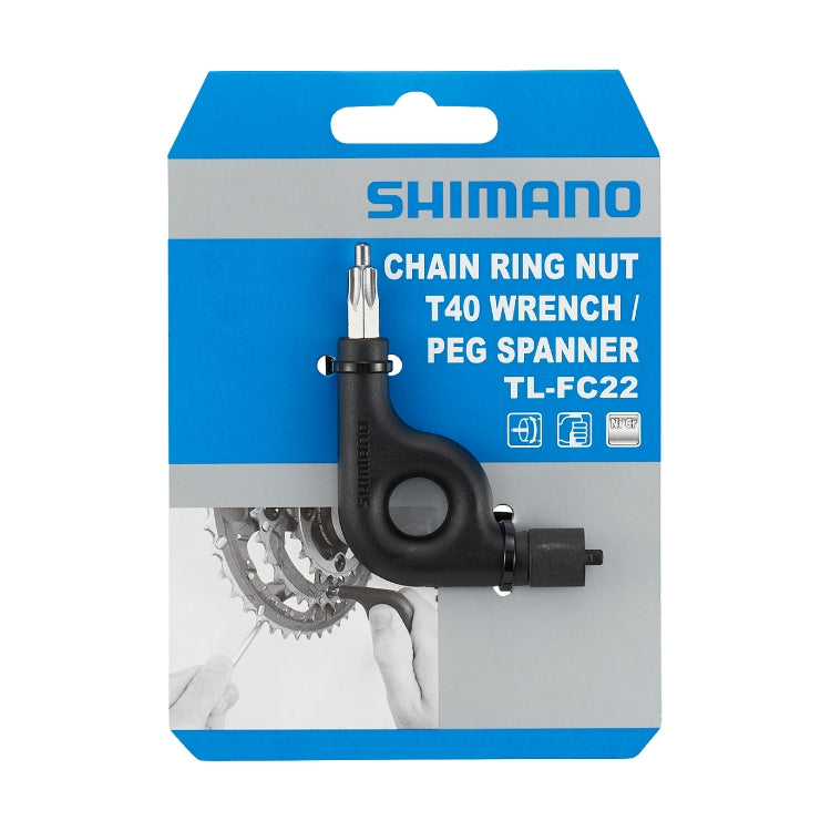SHIMANO TL-FC22 CHAINRING NUT T40 WRENCH/PEG SPANNER