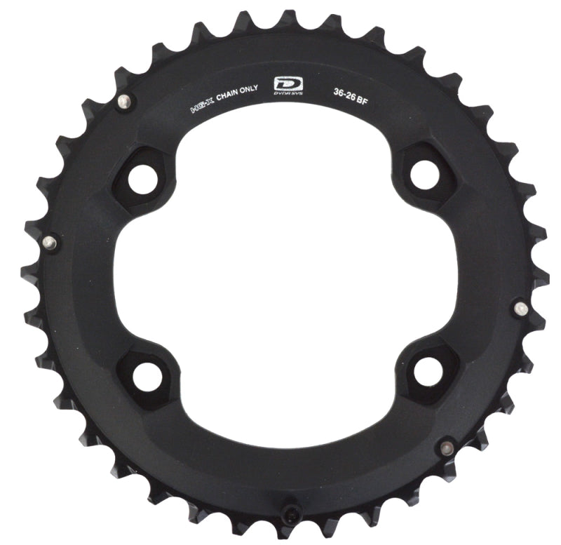 SHIMANO DEORE 10-SPEED CHAINRING FOR FC-M6000 36/26T