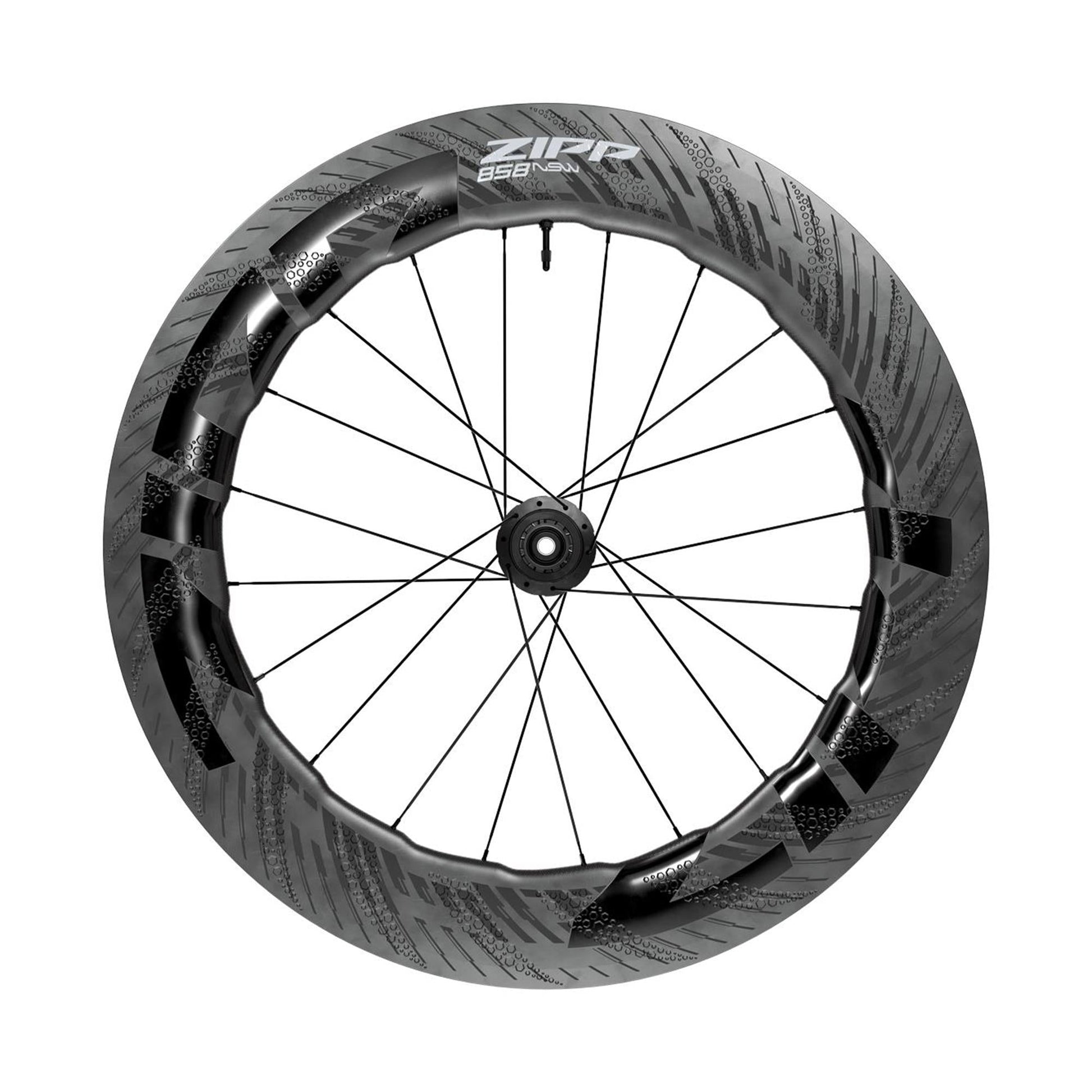 ZIPP 858 NSW CARBON TUBELESS FRONT WHEEL